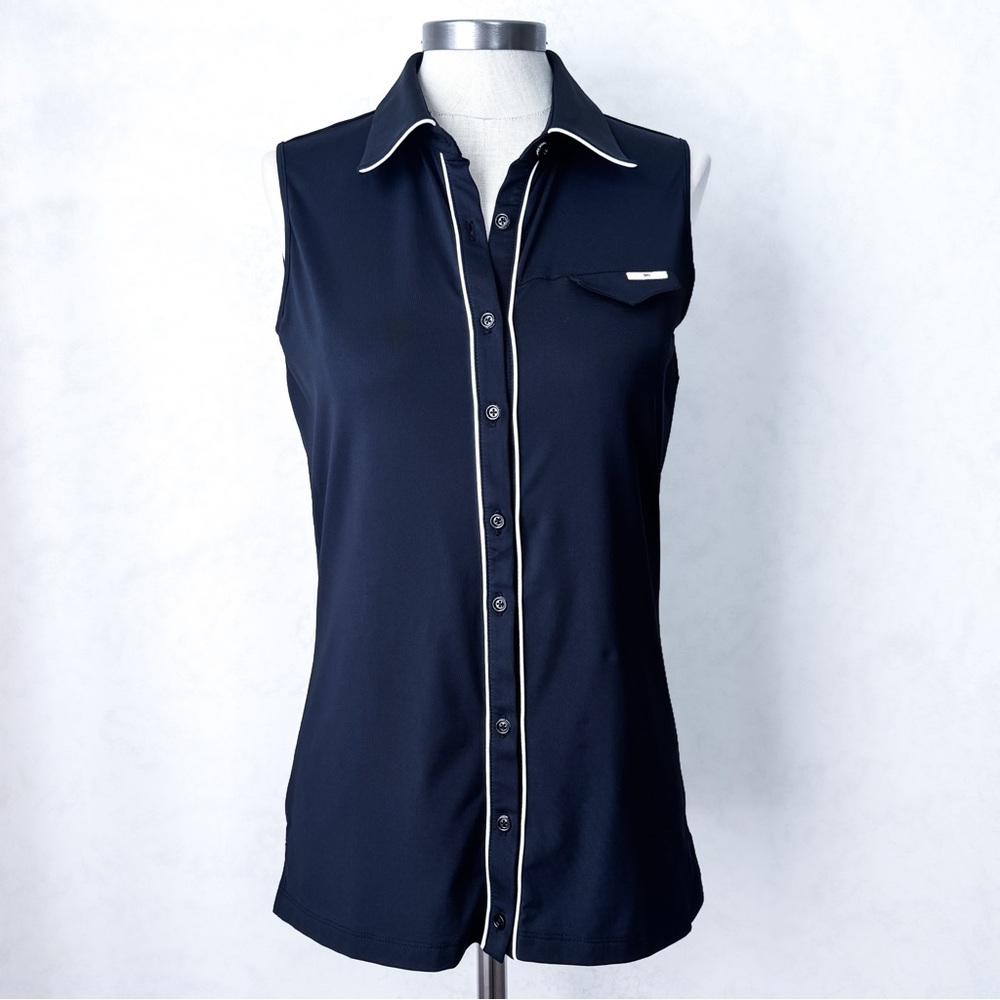 PXG Women’s Sleeveless Bolo Placket Polo